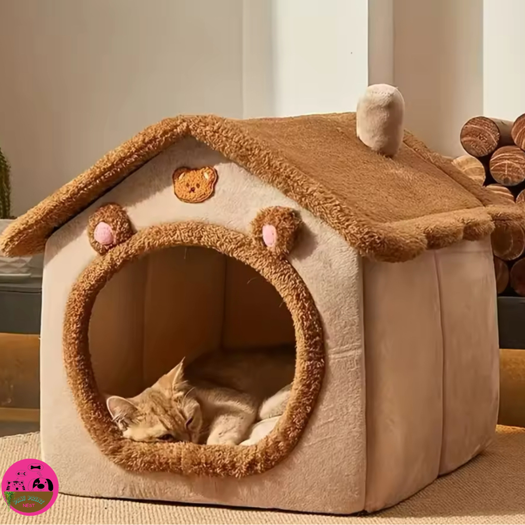 Nube de Sueños - Casita de Peluche para Mascotas en Varias Tallas